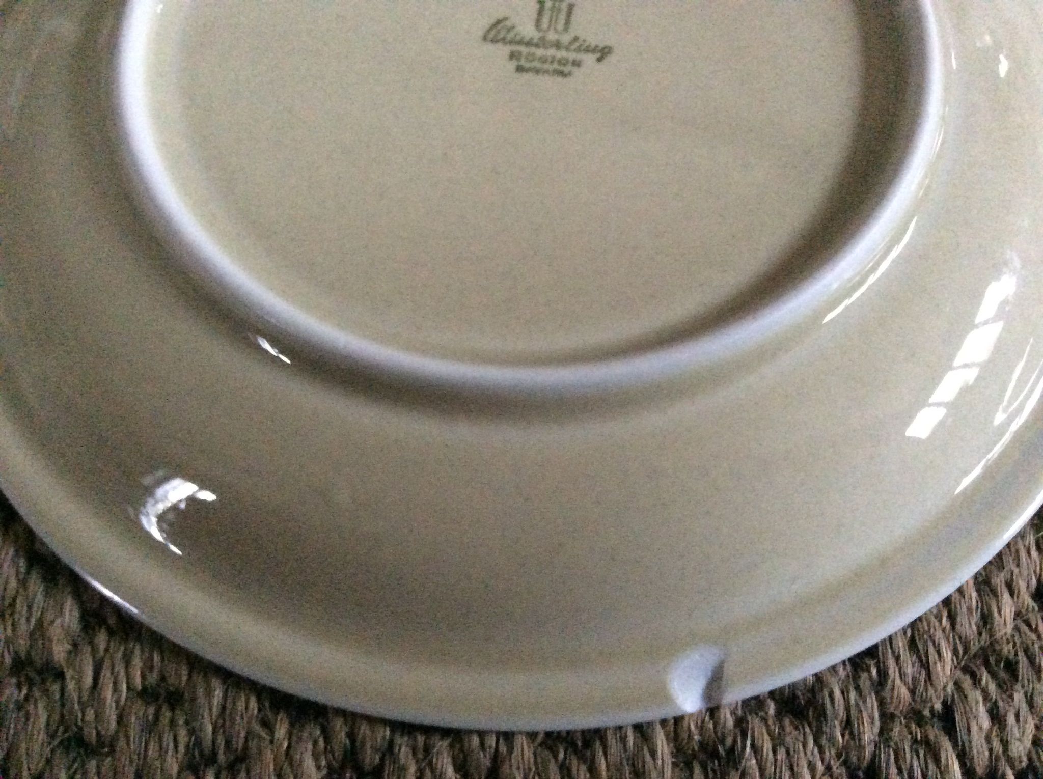 Series of 5 dessert plates