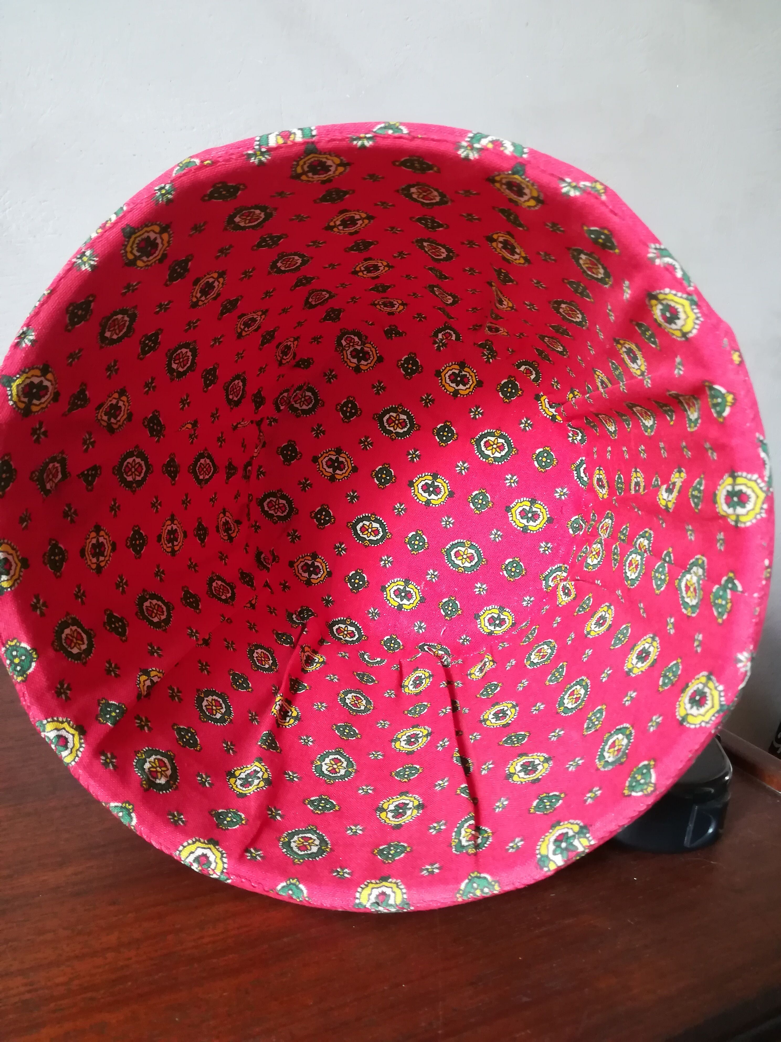 Provençal fabric basket