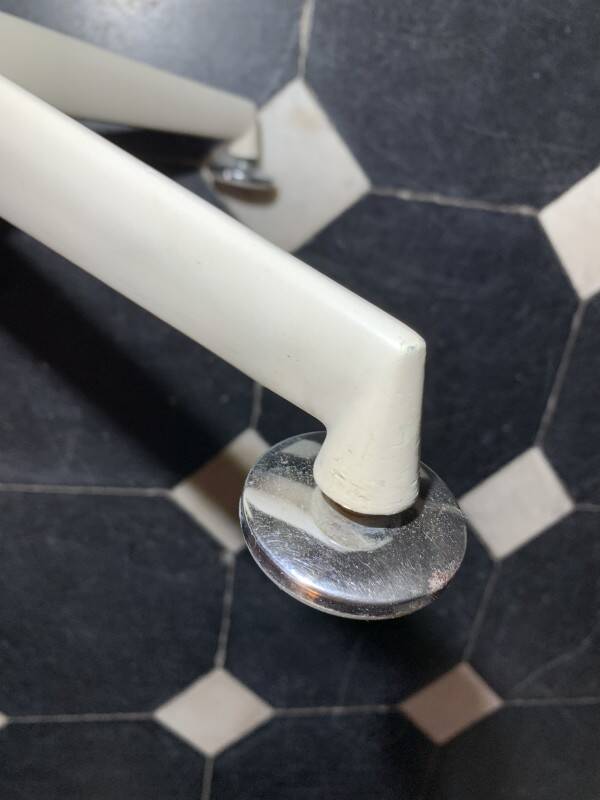 Pair of swivel "Tulip" chairs, 1960, MAURICE BURKE for ARKANA