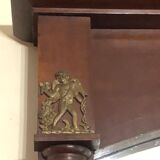 Miroir acajou style Empire bronzes dorés