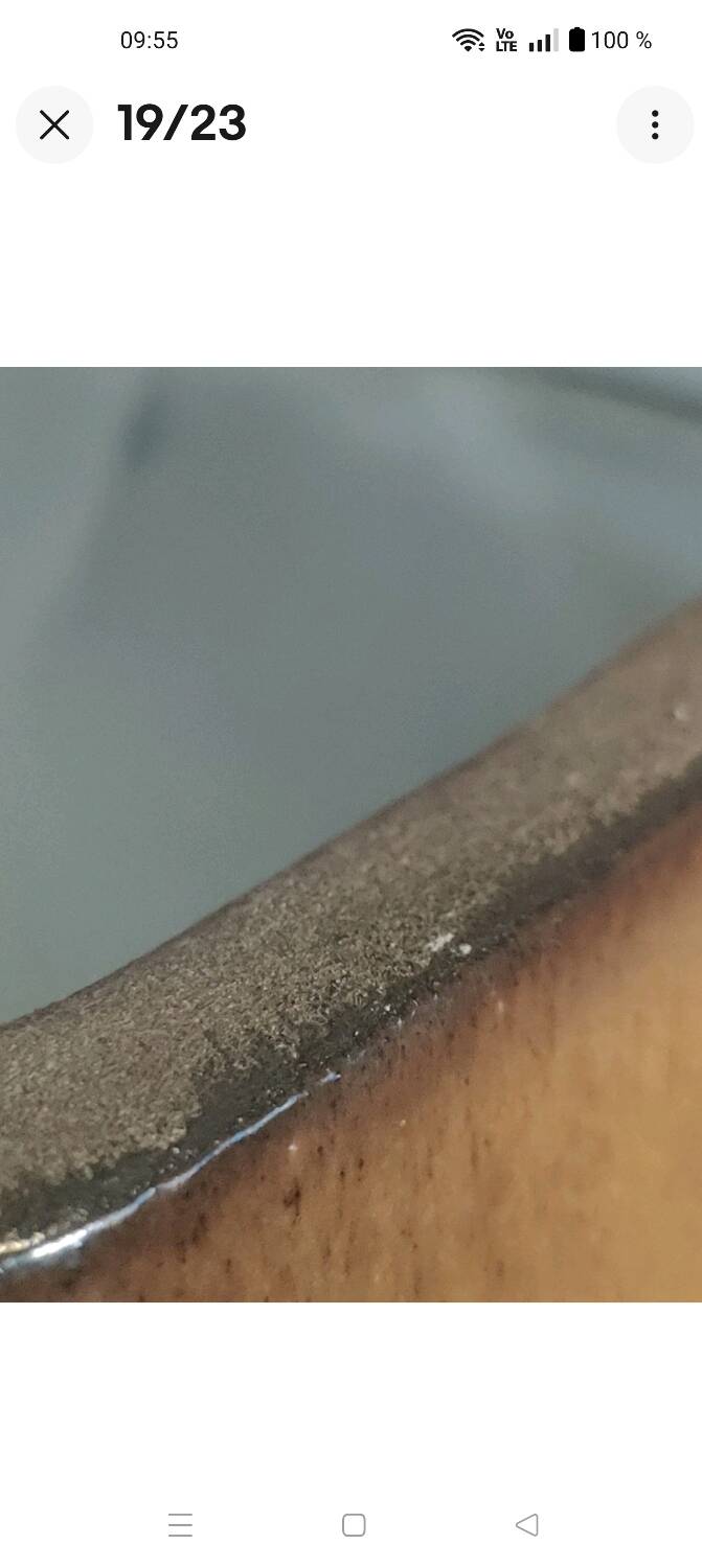 Jean payen large rectangular ceramic vase monogrammed 20th century