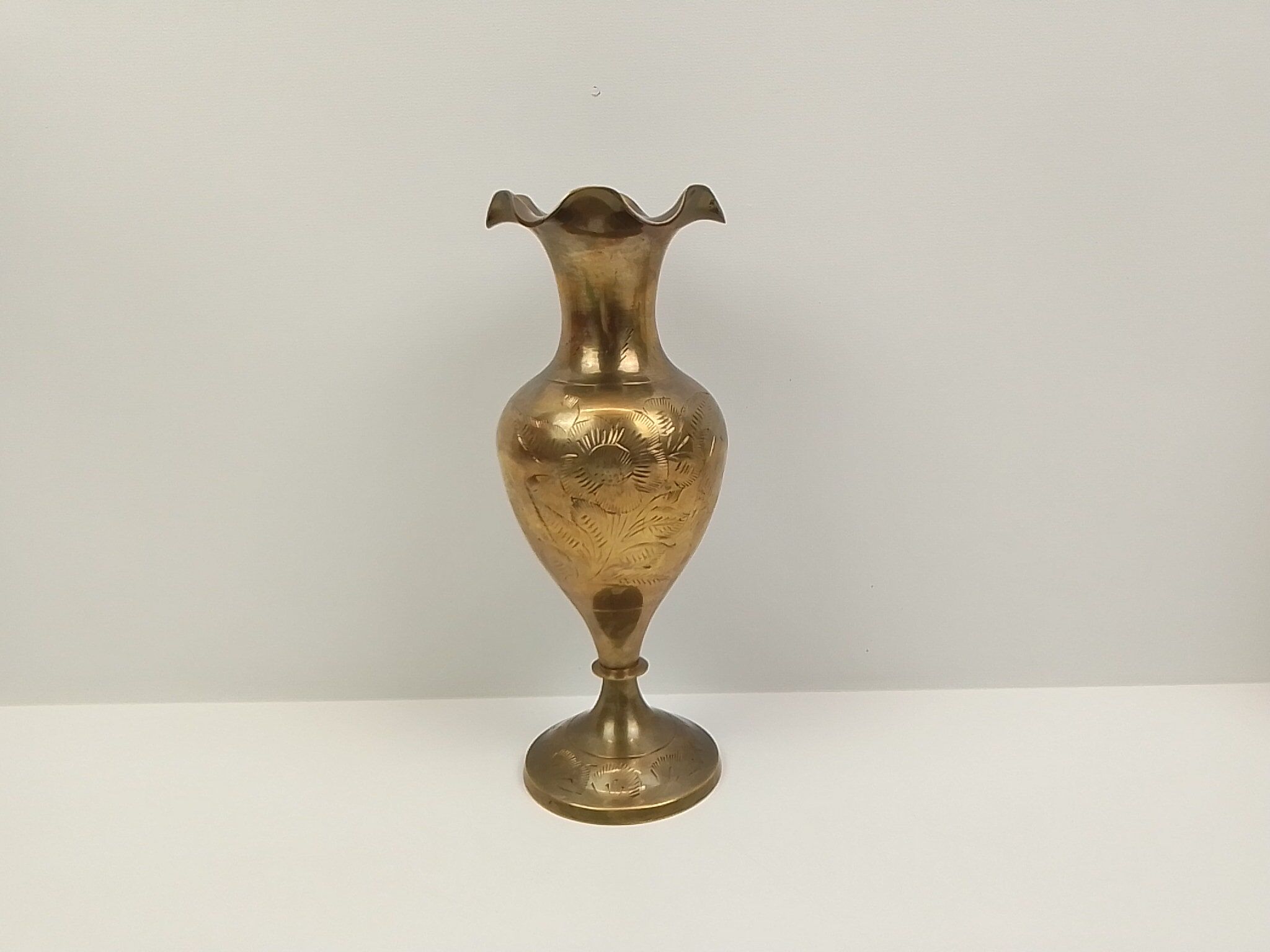Brass vase 24 cm