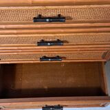 Sideboard sideboard Dal Vera wicker bambu style