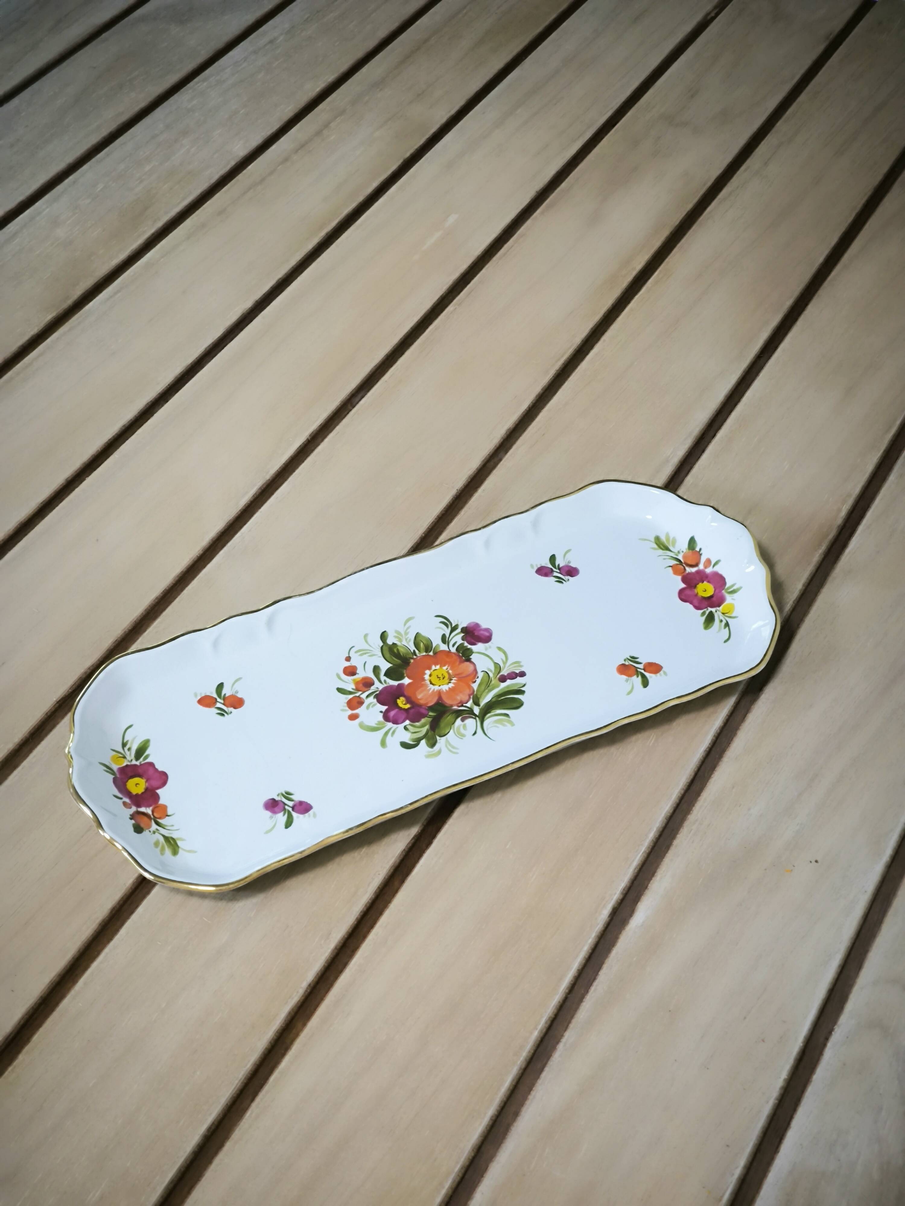 Revol porcelain tray