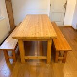 Solid pine table