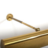 Danish library / painting lamp in brass 1940s