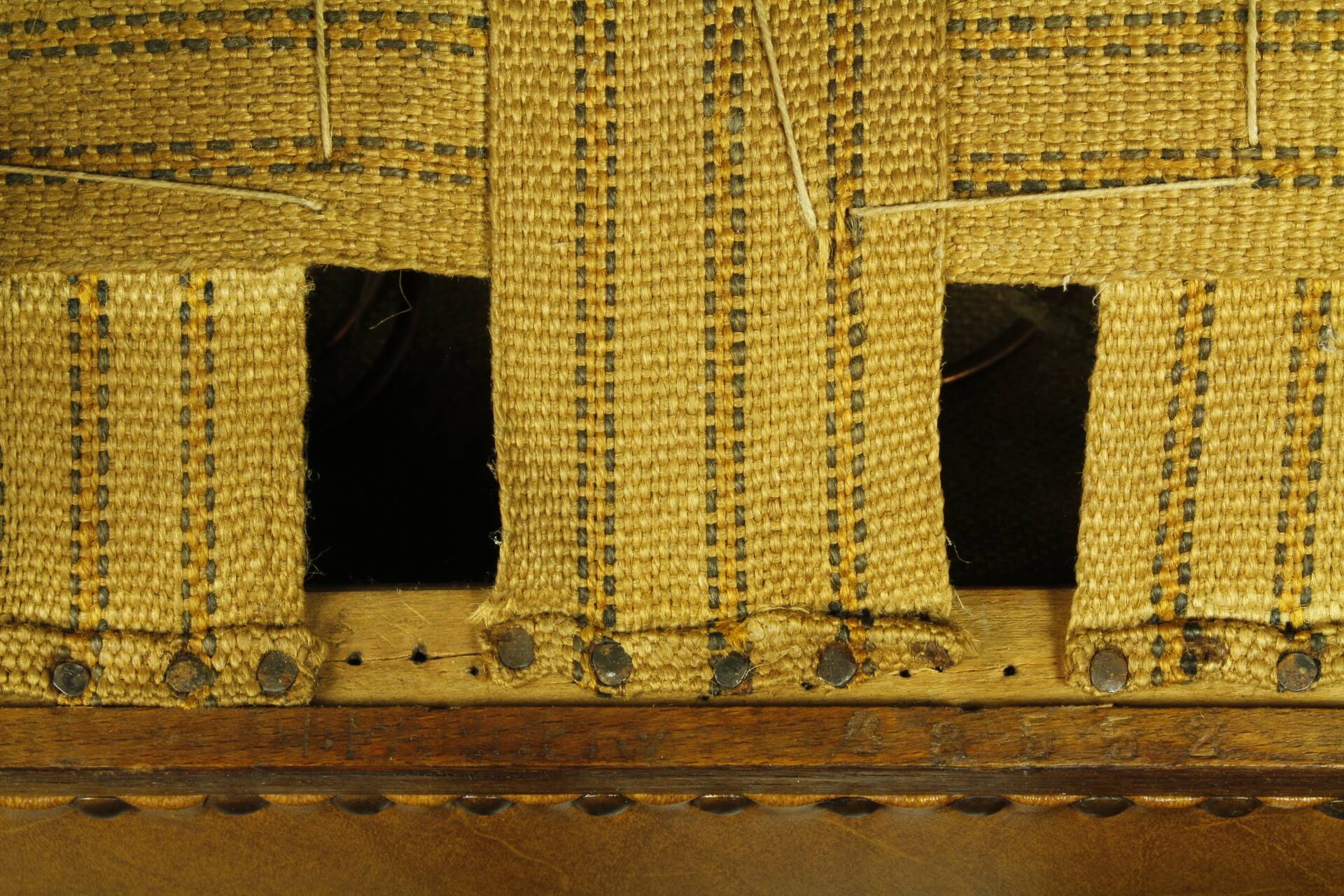 Armchairs by H. Wouda for H. Pander & Zn., 1920s, Set of 7