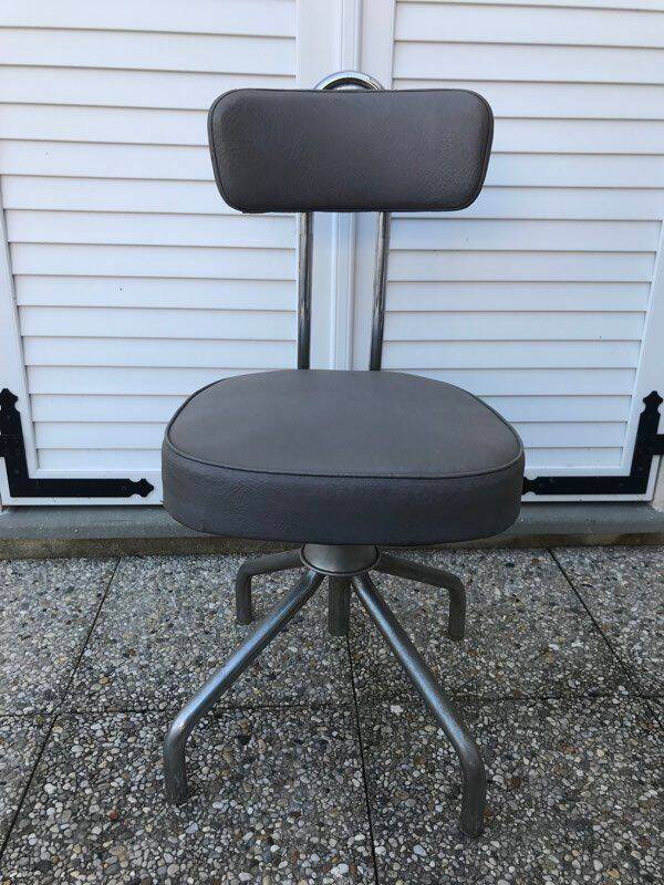 Vintage industrial work chair armchair model “NORI” from 1950/60