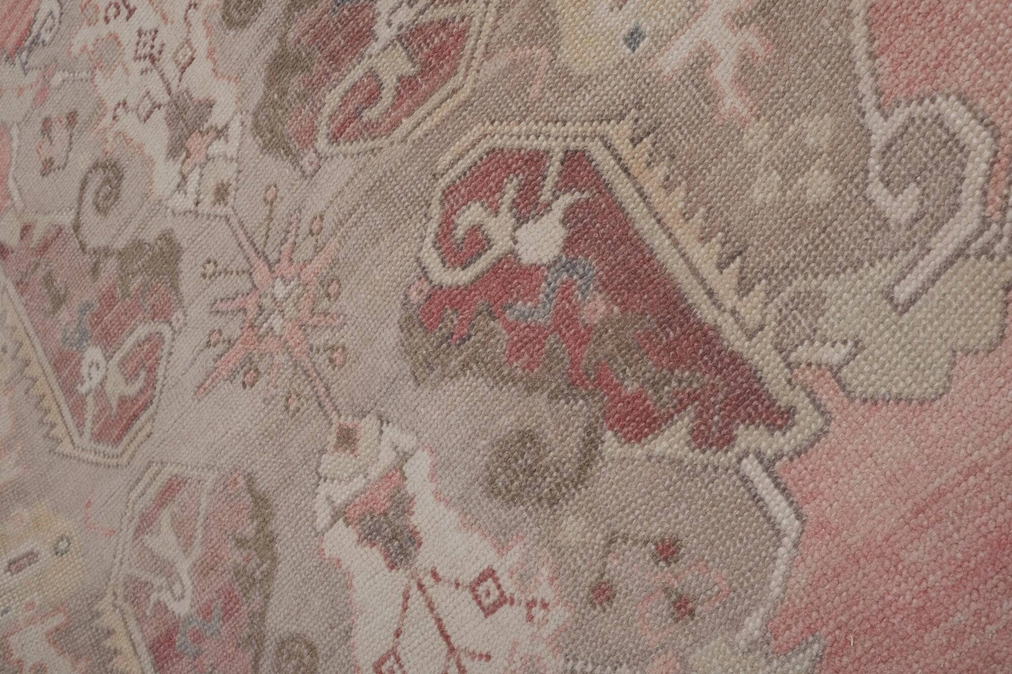 Vintage Turkish hallway rug 100x718 cm