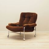 Corduroy armchair, Swedish design, 1960s, production: Sweden