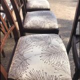 Set of 6 English style chairs