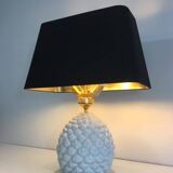 Designer pineapple lamp in porcelain