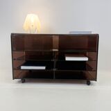 Hi-fi furniture "Roche Bobois" plexiglass, 1970s