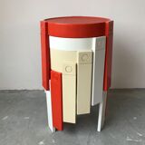 Suite of 3 stackable gigognes tables, made in holland, 1970
