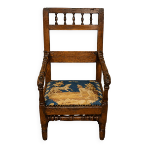 fauteuil d'époque Louis - vers