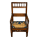 Fauteuil d'époque Louis XIII en noyer vers 1680-1700