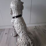 Ceramic greyhound dog