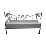Banquette lit fer forgé