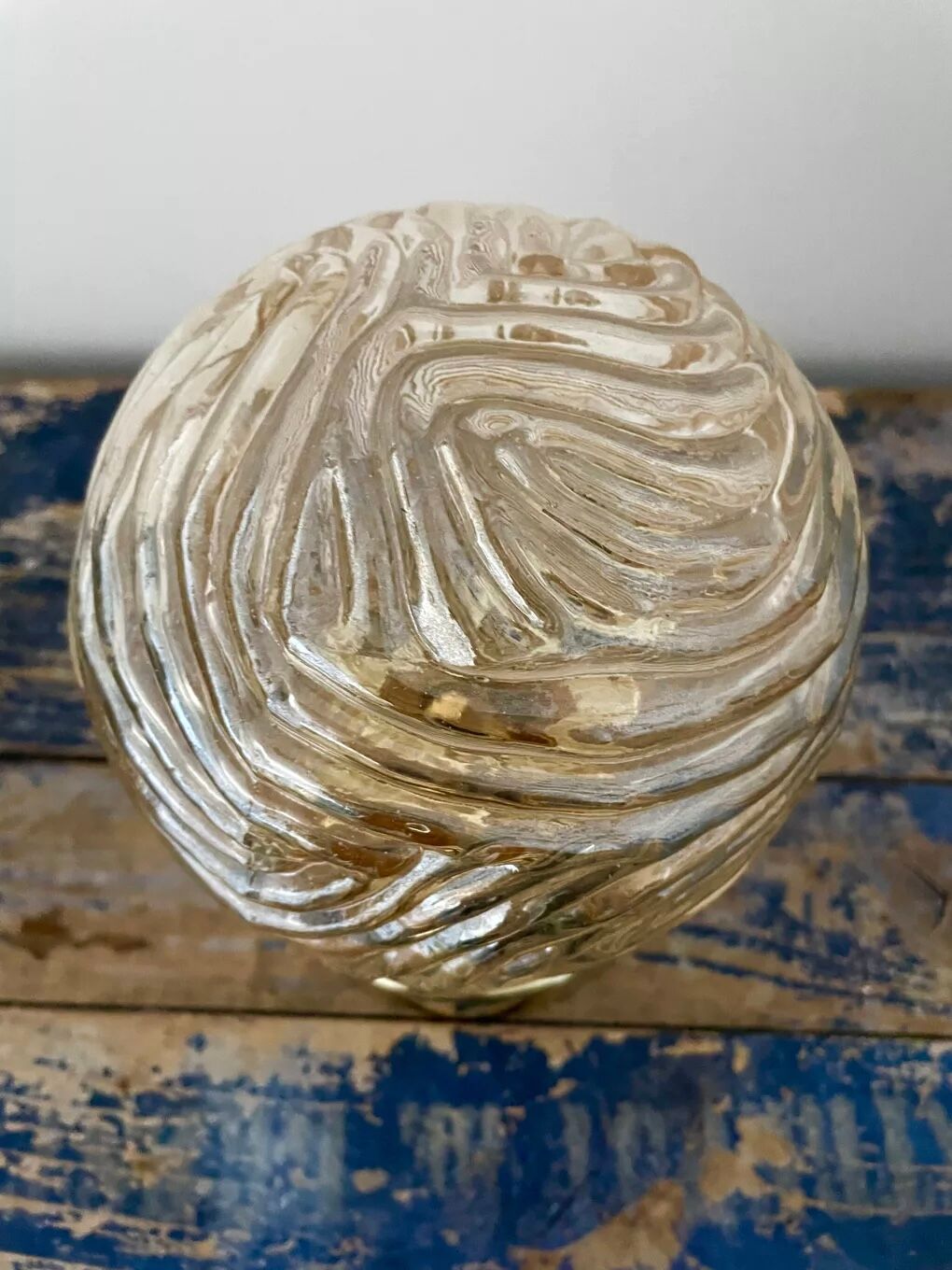 Vintage globe wall lamp