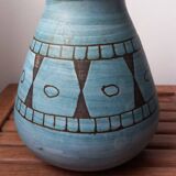 Vintage vase signed "Maunier Vallauris"