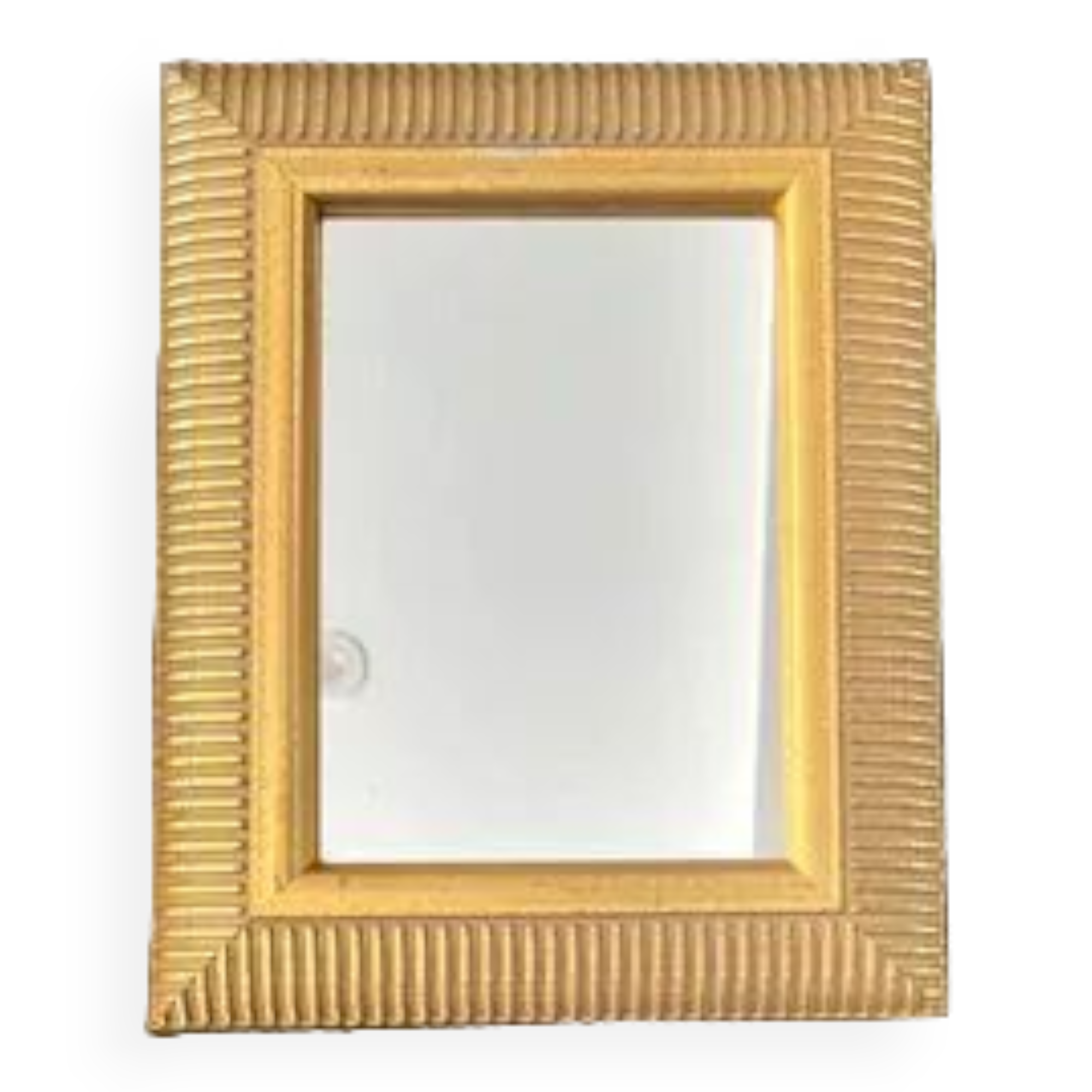 Mirror wood, smooth and gilded