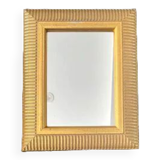 Mirror wood, smooth and gilded