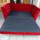 Red Fabric Monster Three-Seat Sofa with Rose Pattern from Bretz