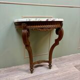 Louis xvi style oak wall console xix eme century