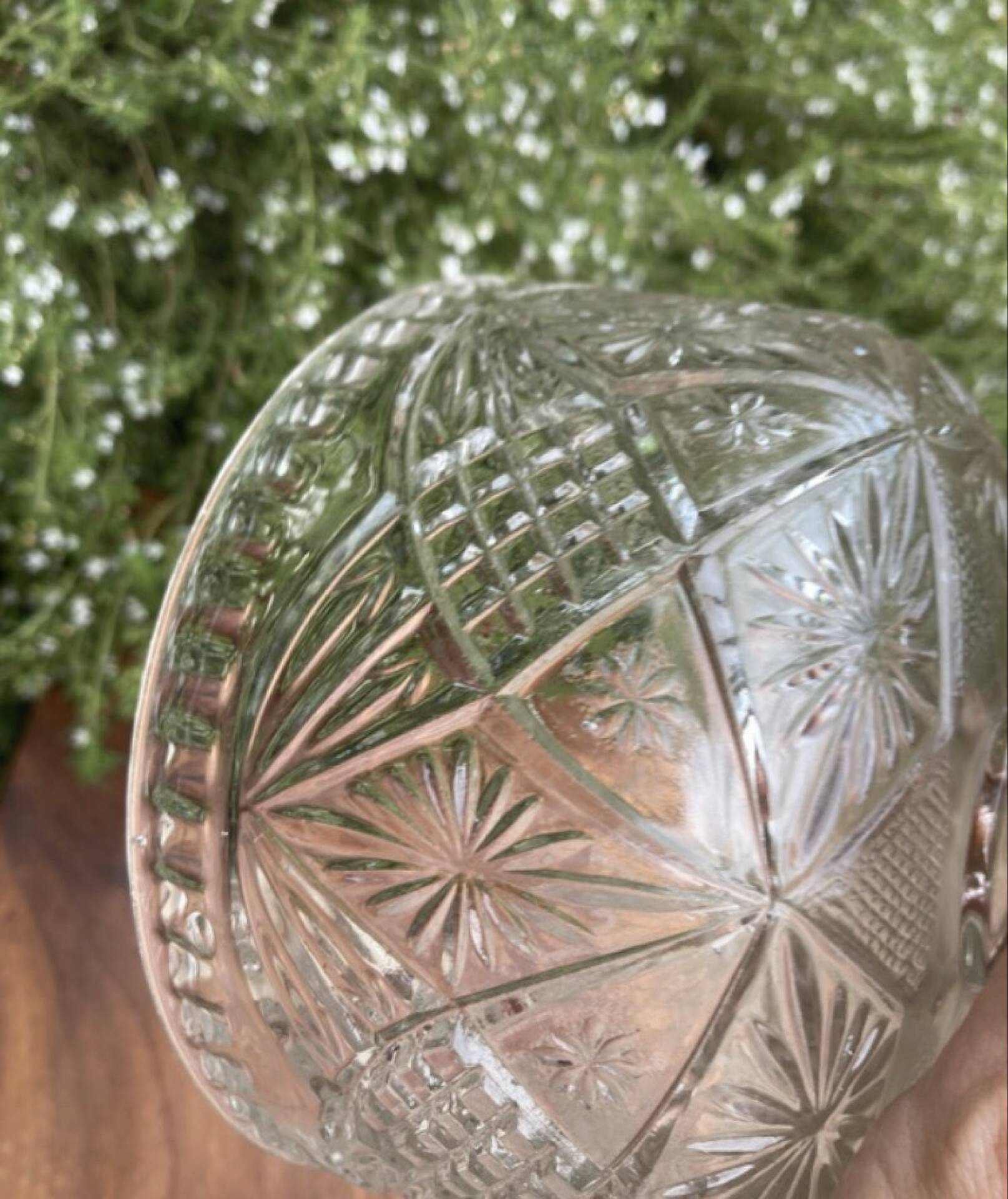 Pressed and moulded glass cheese dome