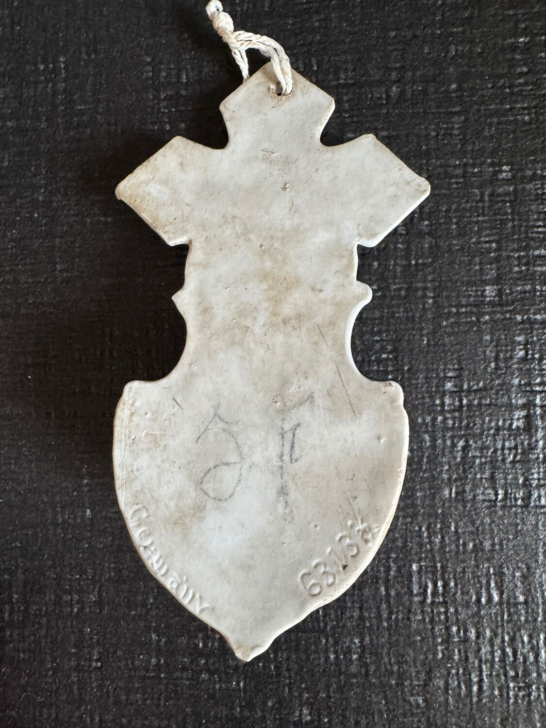 Small holy water font