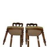 Ensemble de quatre chaises de style Umbertine