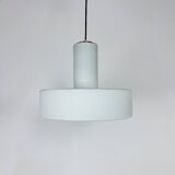 Suspension vintage scandinave en verre, 1960s