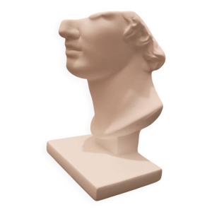 Tête en plâtre