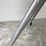 Tecno Nomos Round Table Brushed Metal