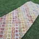 Vintage Turkish hallway rug 100x495 cm