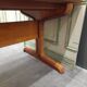 Grand bureau de la marque ORDO en palissandre vintage