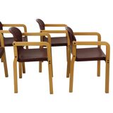 Set of 6 Vintage Design Chairs Dolmas Kembo JB Meijer 1980s