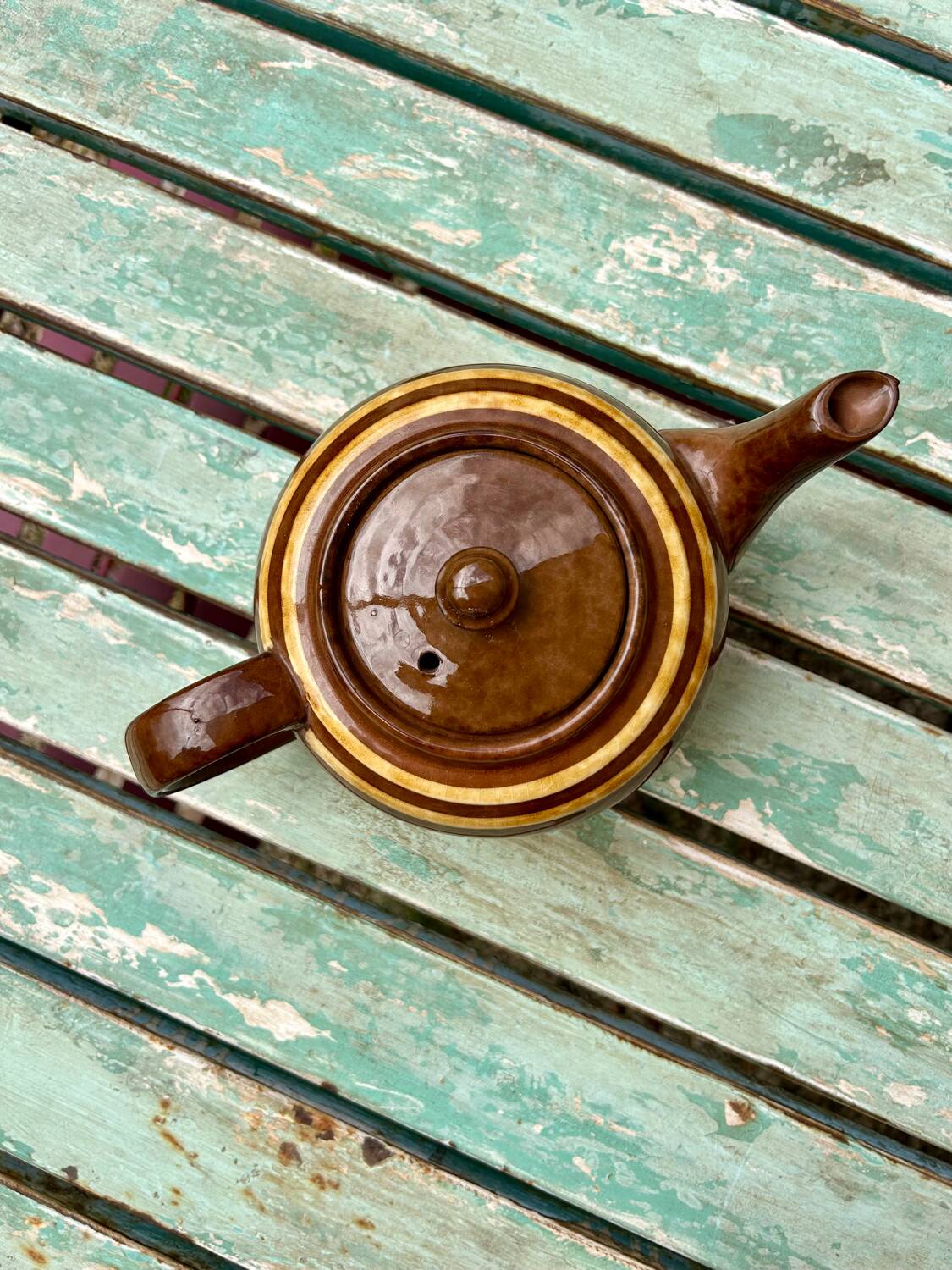 Vintage ceramic teapot