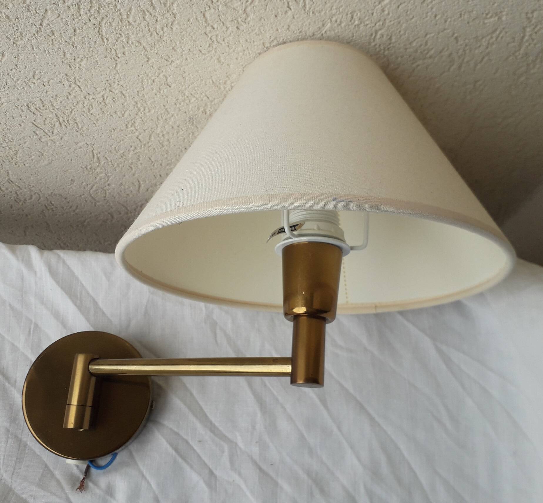 Pair of arm sconces