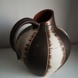 Ceramic pitcher signed