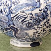 Pair of covered vases, Delft, 18th century, Willem Van der Kool