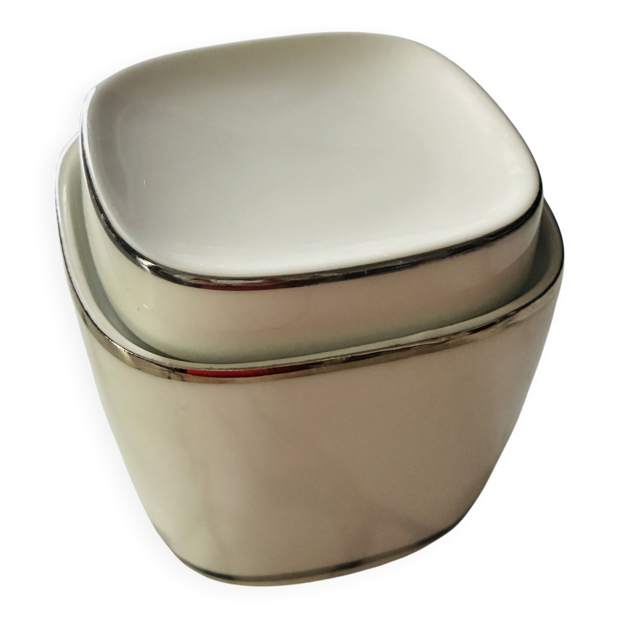 Porcelain sugar bowl Schirnding Bavaria