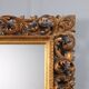 Ancient baroque frame in carved wood, Italy, 20th century