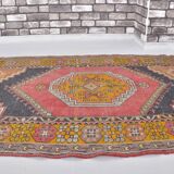 Red & Orange Turkish Wool Rug sku 2493