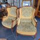 Louis XVI bergère armchairs, late 19th - early 20th century