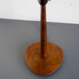 Mid-Century Modern Scandinavian Tall and Slender Teak Table Lamp
