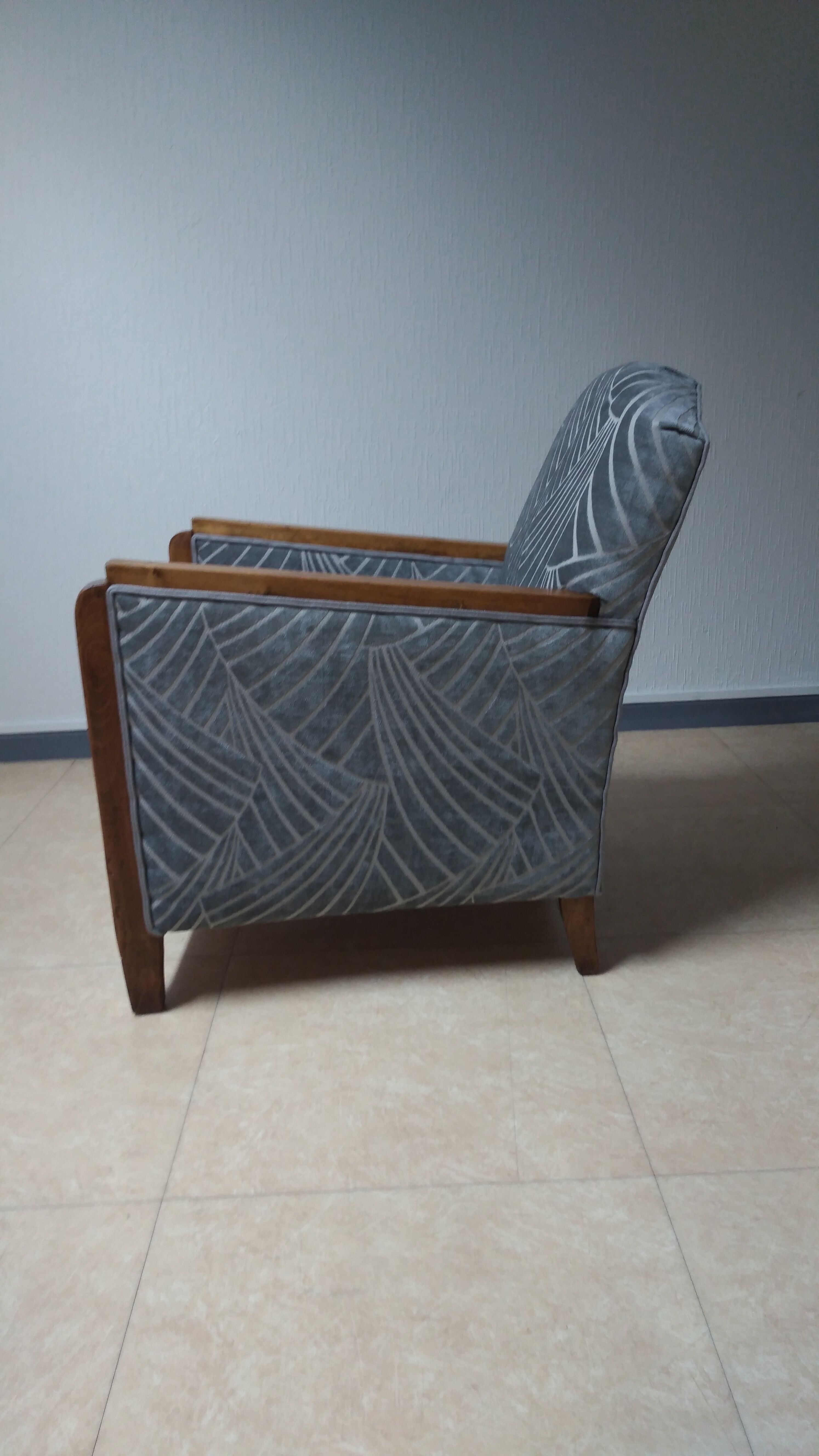 Club Art deco years 30 Armchair