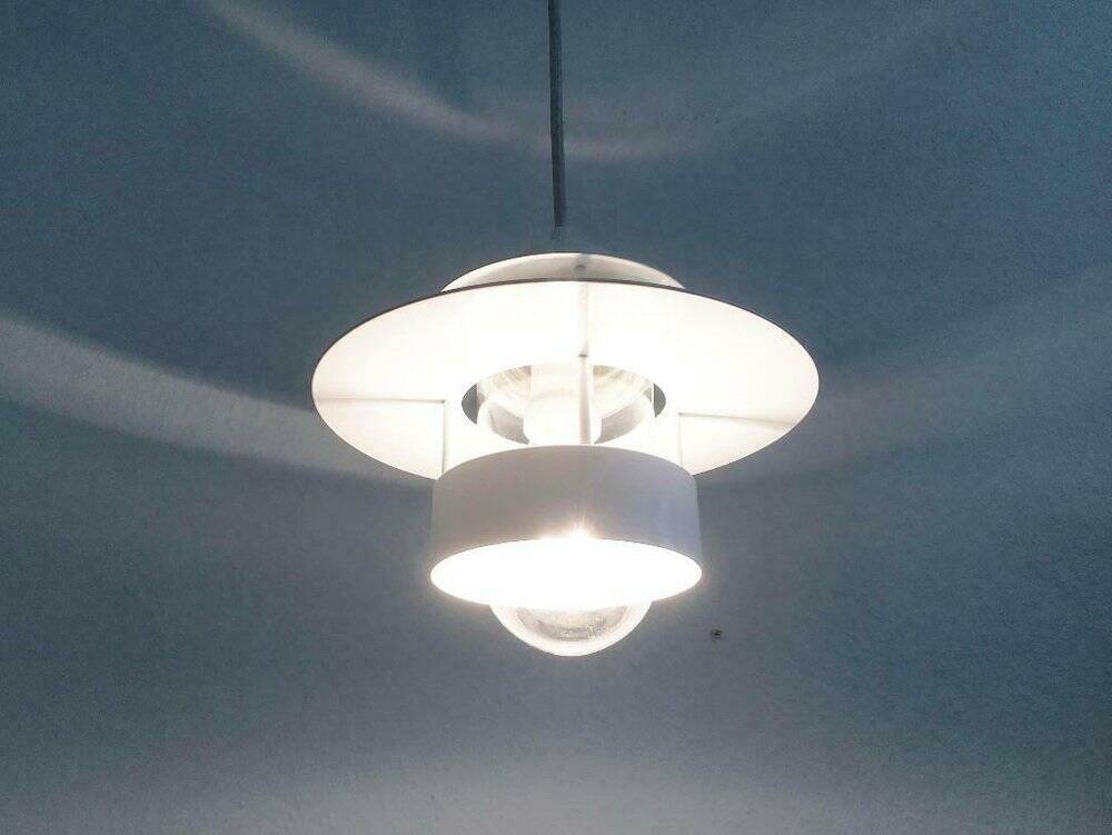 Mid-century Albertslund suspension by Jens Møller Jensen for Louis Poulsen, 1960s.