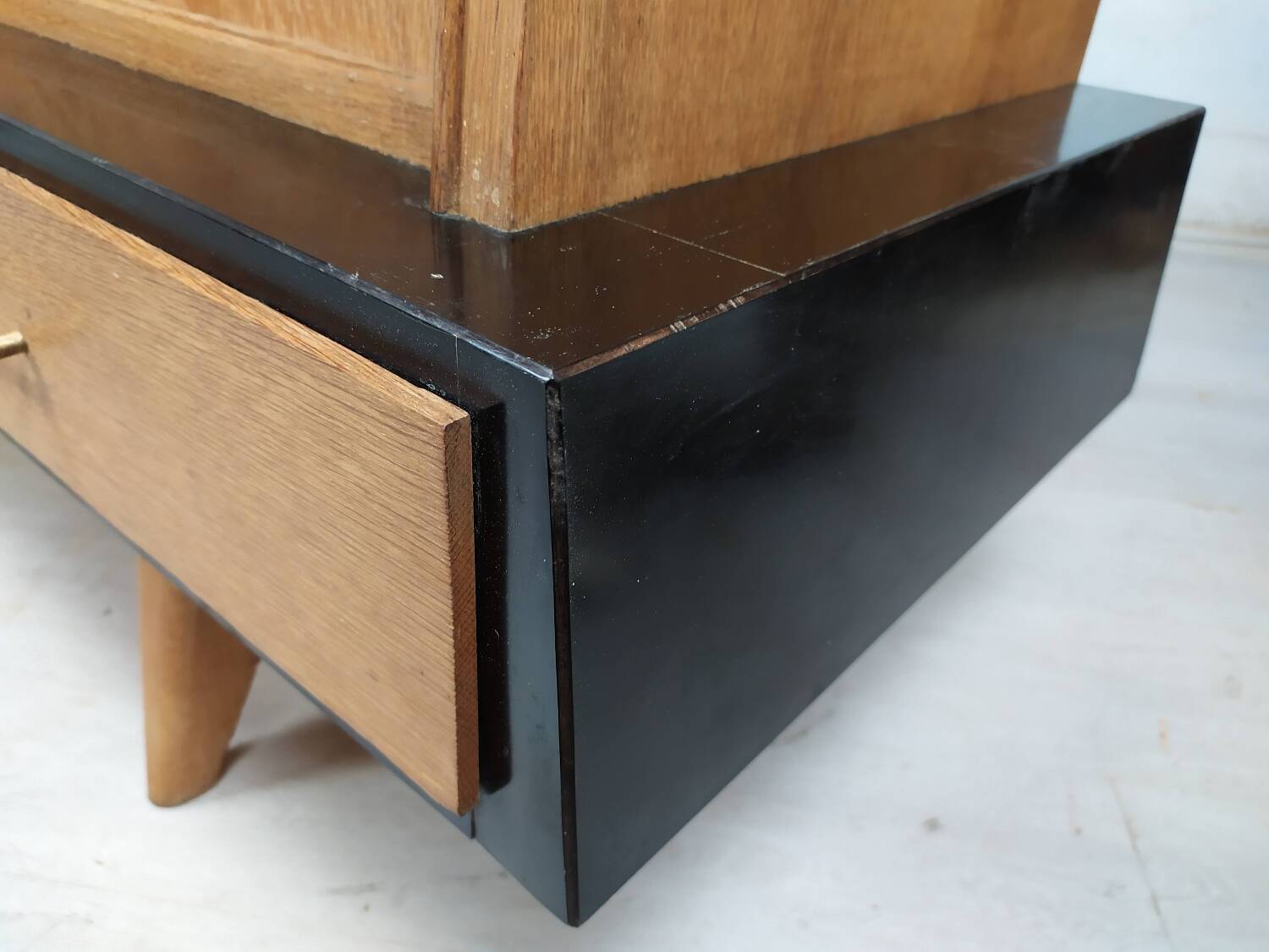 Vintage oak enfilade