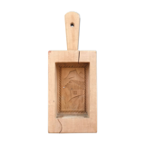 Wooden beure mold